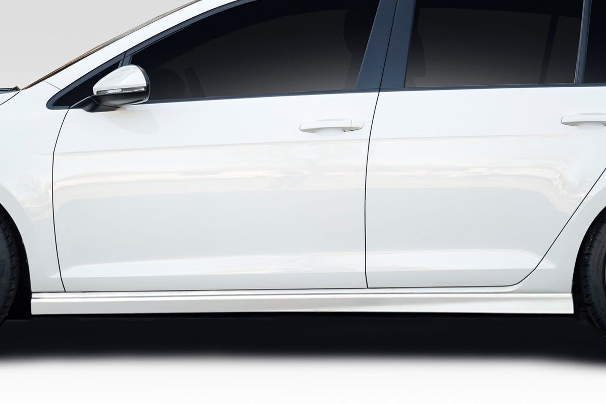 Duraflex Silk Style Fiberglass/FRP Side Skirts for 2015-2021 Volkswagen Golf - 118887