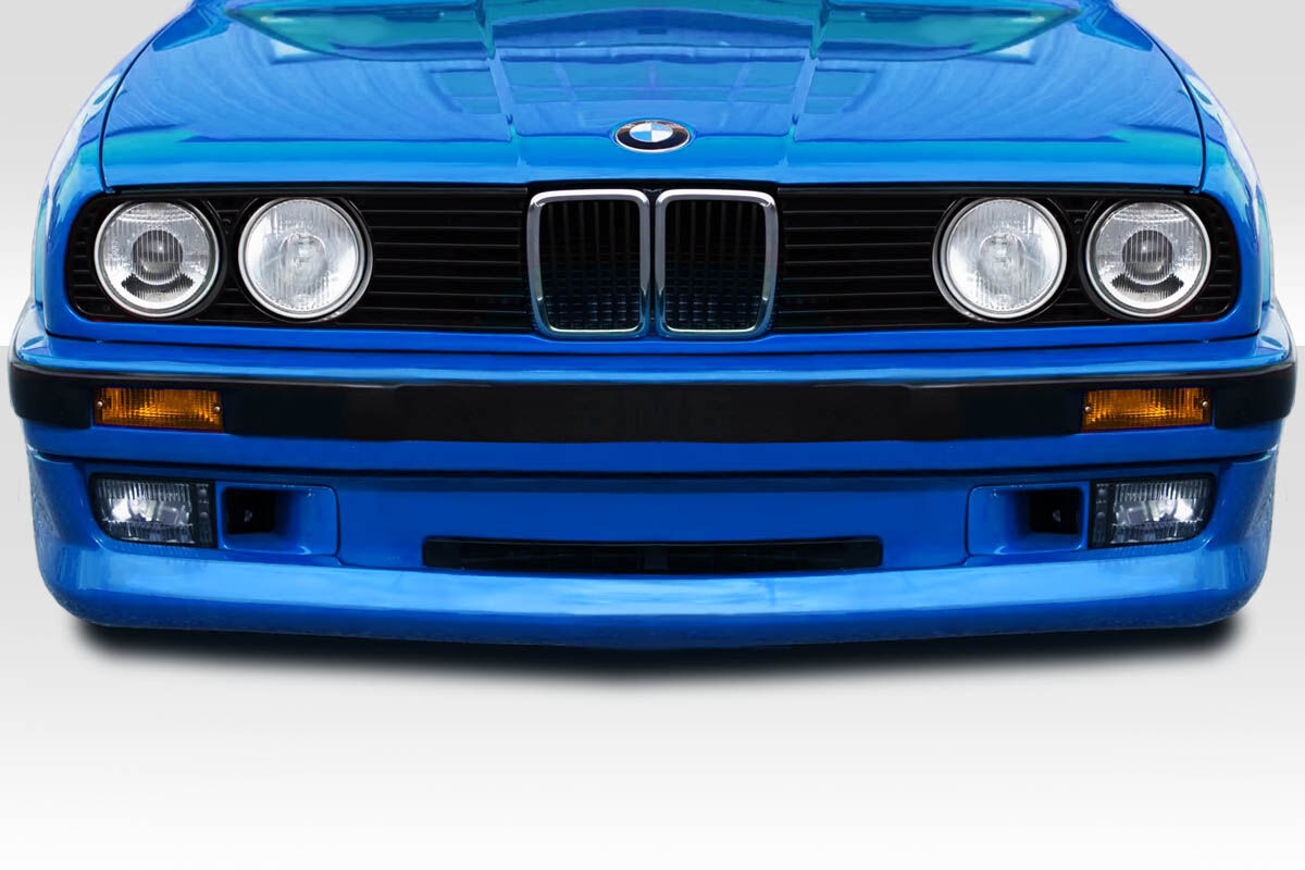 Duraflex Supreme Style Fiberglass/FRP Front Bumper Lip/Add On for 1984-1991 BMW 3 Series - 118899