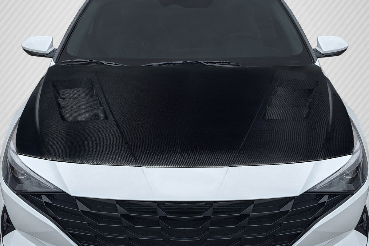 Carbon Creations Kima Style Carbon Fiber Hood for 2021-2023 Hyundai Elantra - 118923