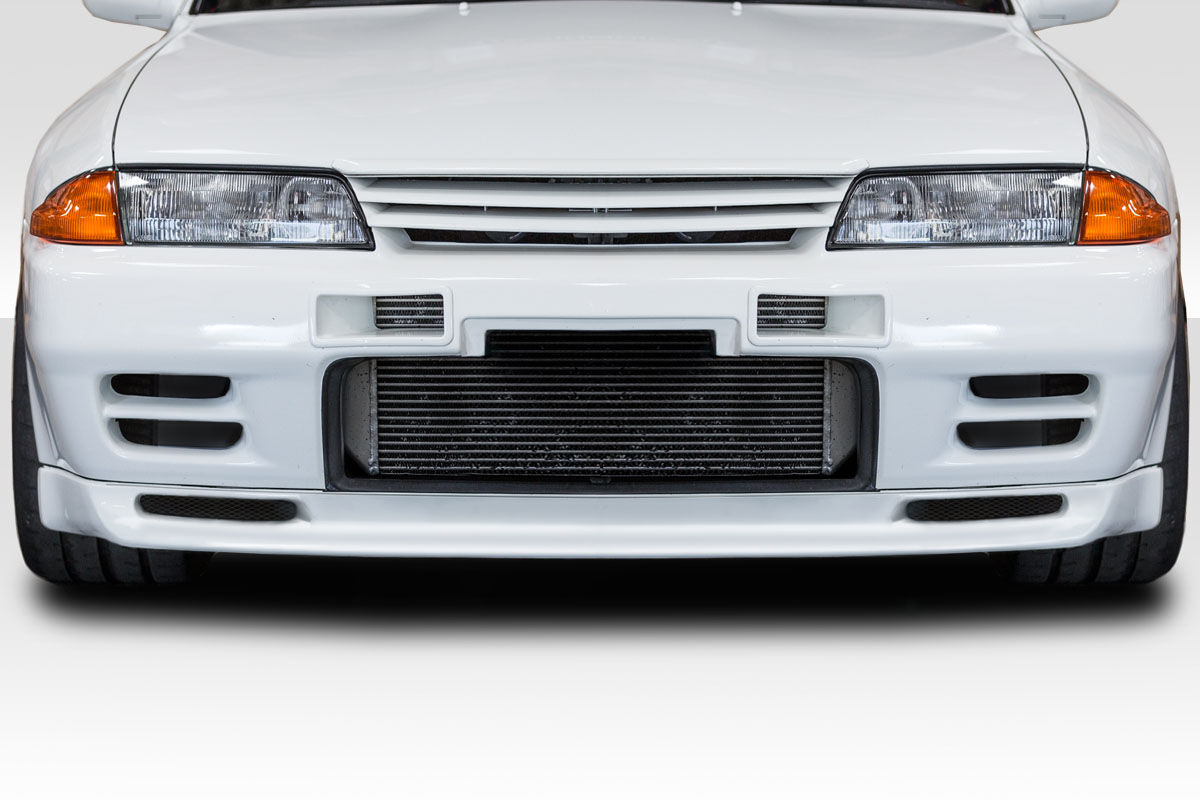 Duraflex Formula Style Fiberglass/FRP Front Bumper Lip/Add On for 1989-1994 Nissan Skyline - 118924