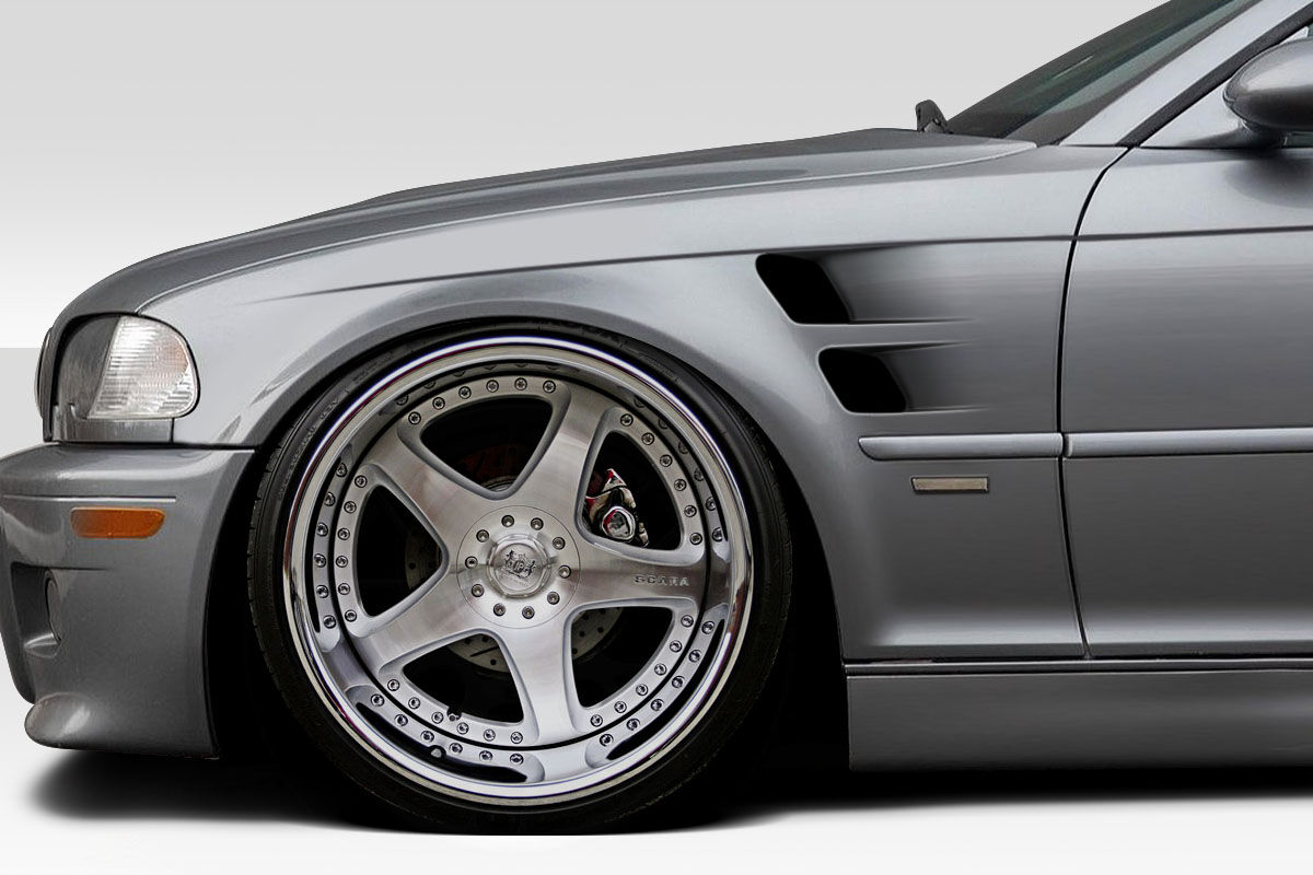 Duraflex Savala Style Fiberglass/FRP Fenders for 2000-2006 BMW 3 Series - 118940