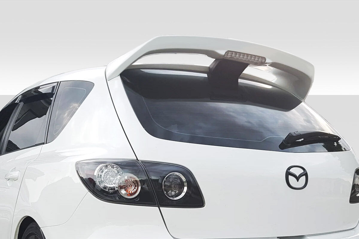 Duraflex OEM+ Style Fiberglass/FRP Spoiler/Wing for 2004-2009 Mazda 3 5DR. - 118956