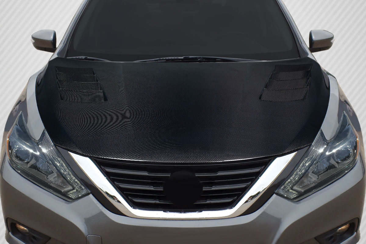 Carbon Creations Motorwerks Style Carbon Fiber Hood for 2016-2018 Nissan Altima - 118964