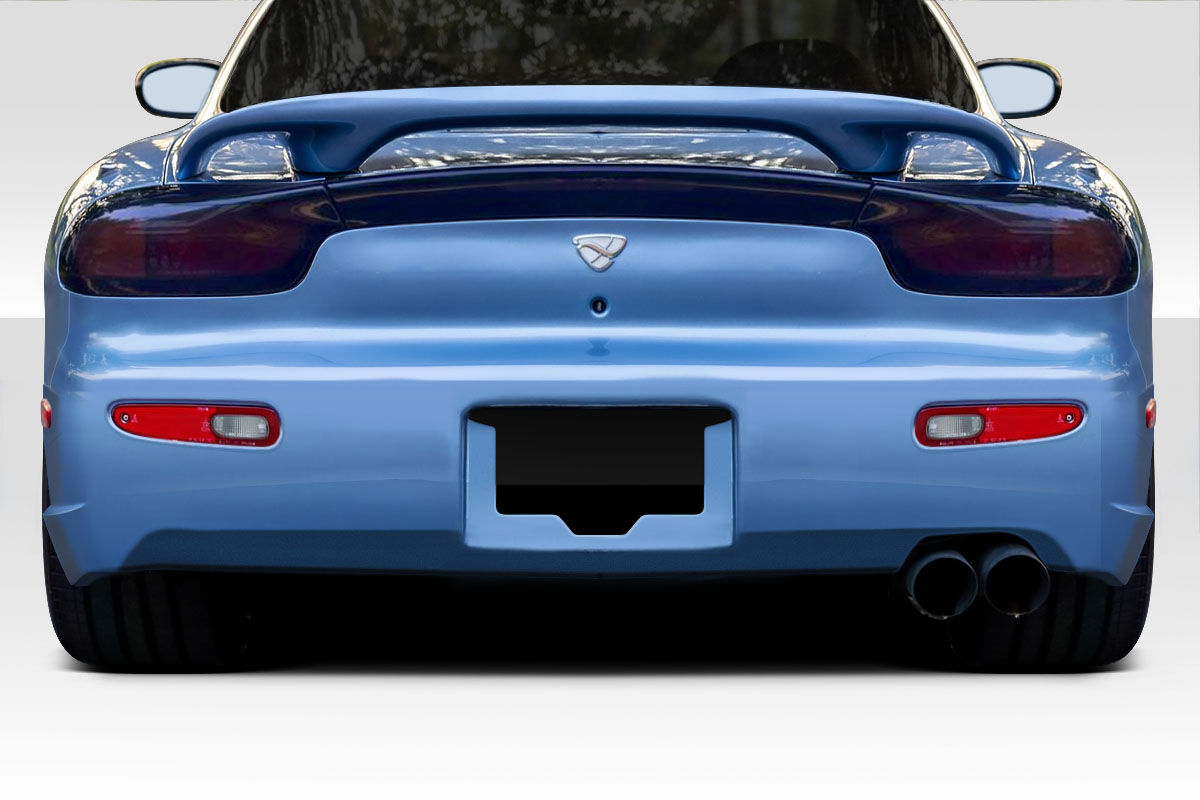 Duraflex Speed Shift Style Fiberglass/FRP Rear Bumper for 1993-1997 Mazda RX7 - 118997