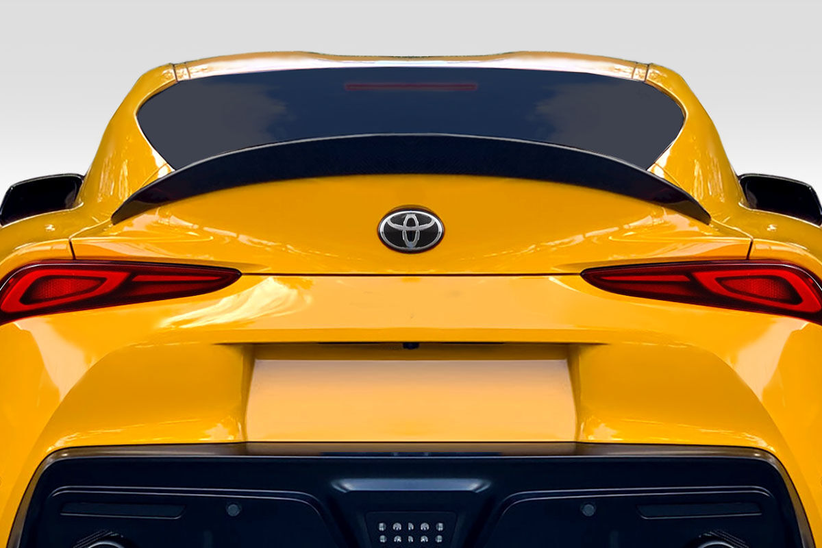 Duraflex Rabbit Style Fiberglass/FRP Spoiler/Wing for 2019-2024 Toyota Supra - 119013