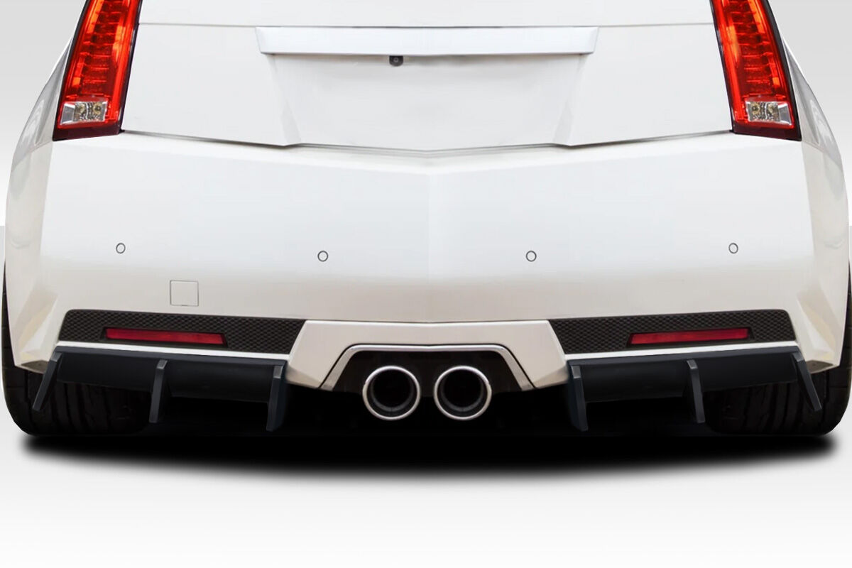 Duraflex GT Tuning Style Fiberglass/FRP Rear Bumper Lip/Add On for 2011-2015 Cadillac CTS-V 2DR. - 119017