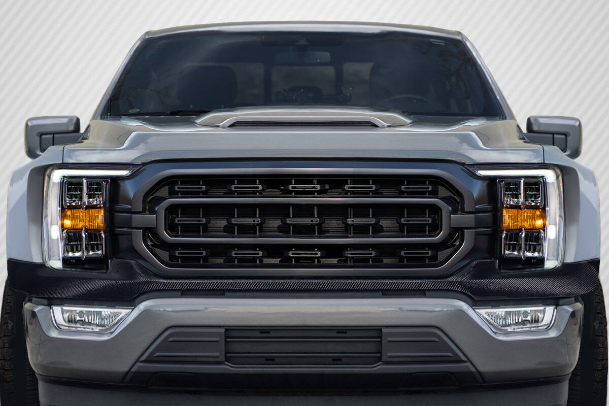 Carbon Creations Maxxen Style Carbon Fiber Front Valance for 2021-2023 Ford F150 - 119024