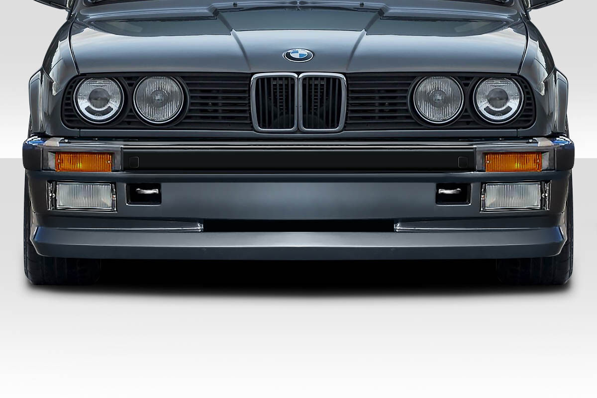 Duraflex Grevan Style Fiberglass/FRP Front Bumper Lip/Add On for 1984-1991 BMW 3 Series - 119032