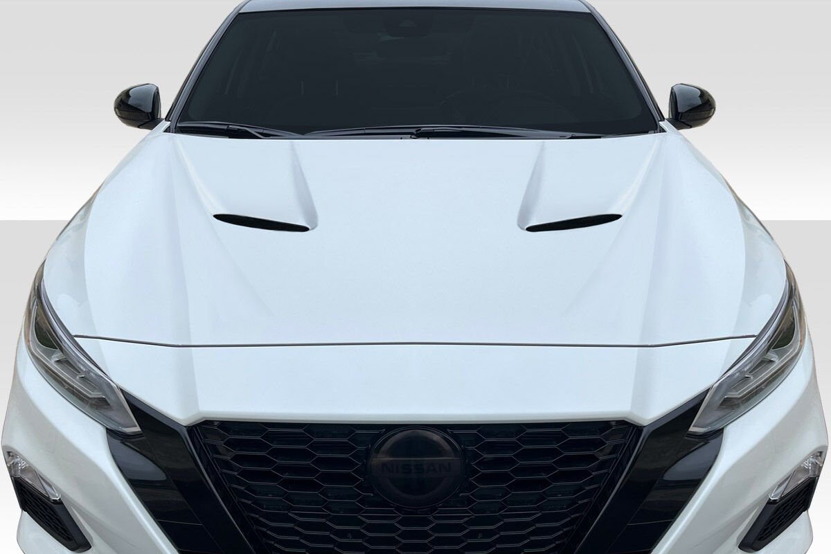 Duraflex MotorWerks Style Fiberglass/FRP Hood for 2019-2022 Nissan Altima - 119036