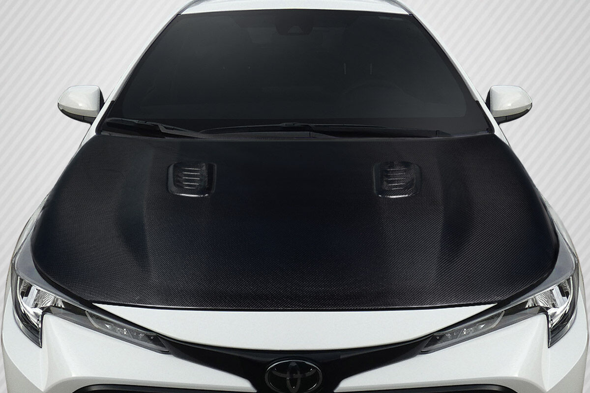 Carbon Creations OEM Look Style Carbon Fiber Hood for 2023-2023 Toyota Corolla - 119049