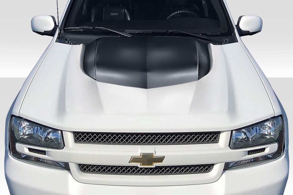 Duraflex ZL1 Look Style Fiberglass/FRP Hood for 2002-2008 Chevrolet Trailblazer - 119052