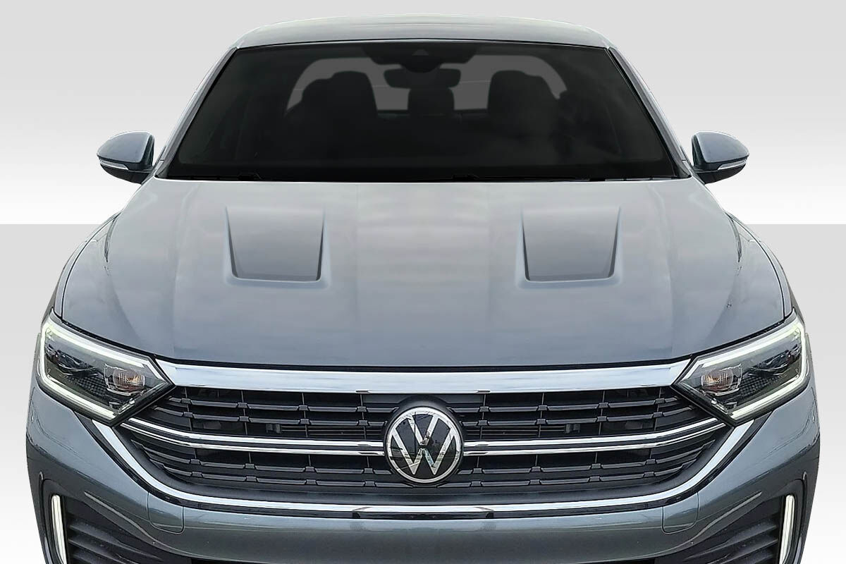 Duraflex Stinger Style Fiberglass/FRP Hood for 2019-2024 Volkswagen Jetta - 119058