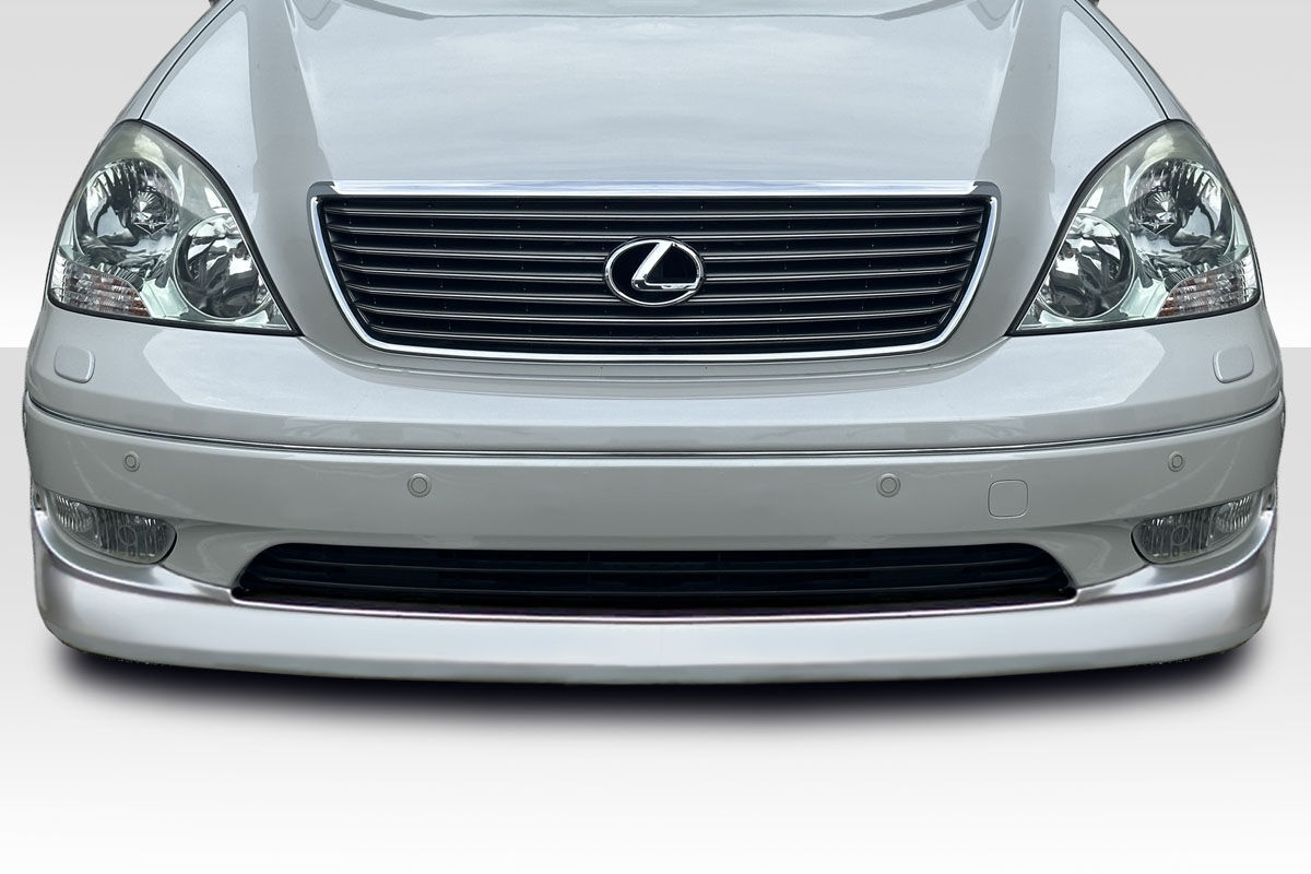 Duraflex Karvell Style Fiberglass/FRP Front Bumper Lip/Add On for 2001-2003 Lexus LS - 119065