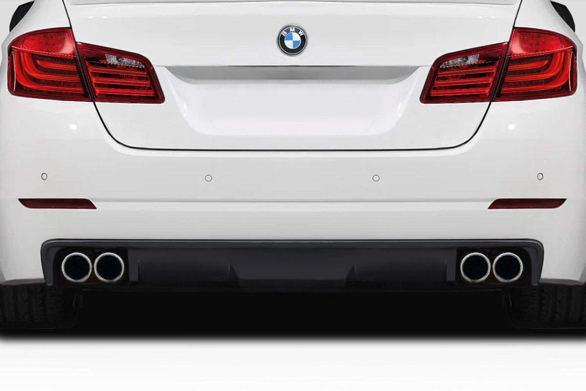 Duraflex Wave Style Fiberglass/FRP Rear Bumper Lip/Add On for 2011-2016 BMW 5 Series 4DR. - 119085