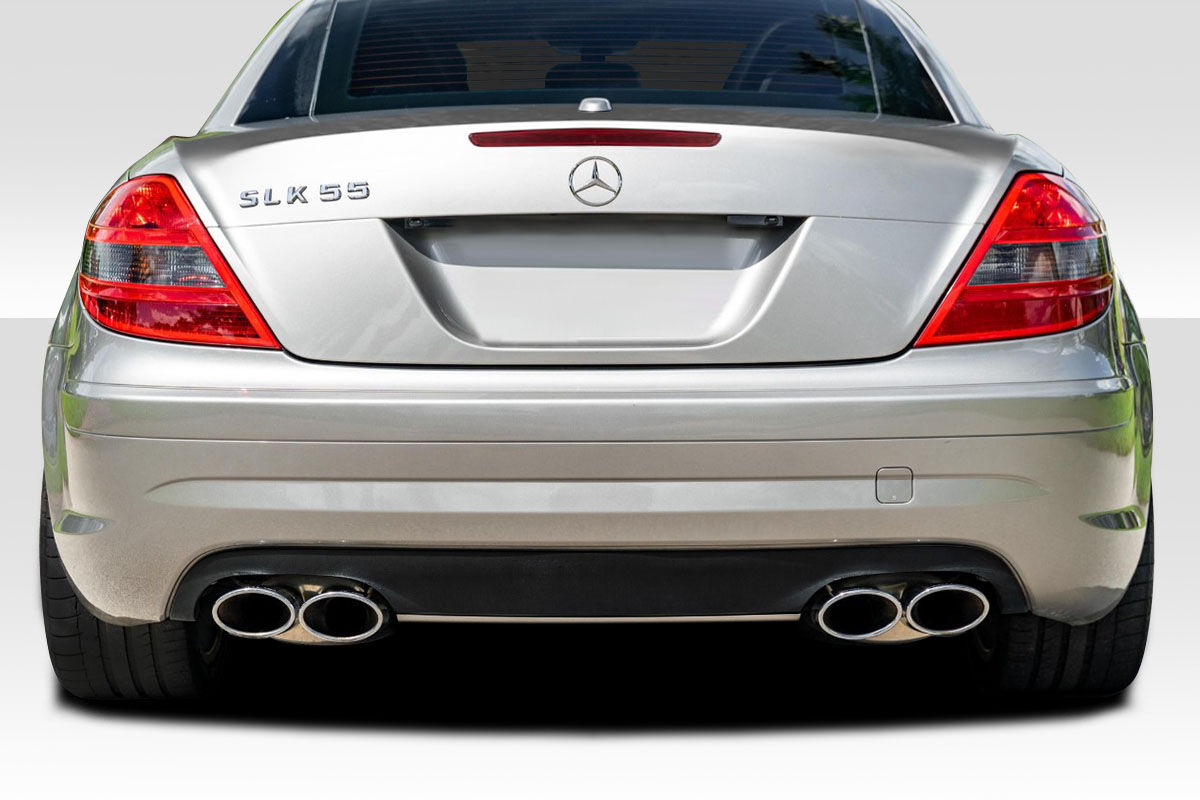 Duraflex AMG Look Style Fiberglass/FRP Rear Bumper for 2005-2011 Mercedes SLK - 119088
