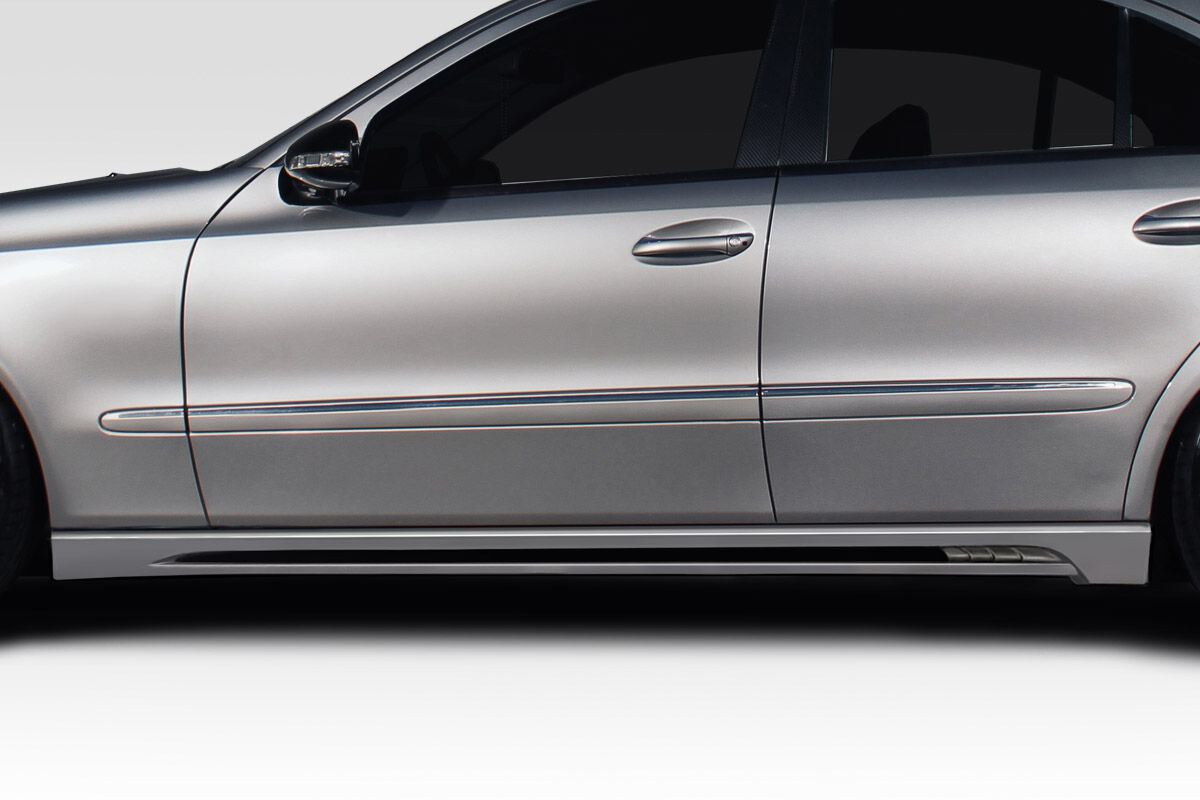 Duraflex Aiming Style Fiberglass/FRP Side Skirts for 2003-2009 Mercedes E Class - 119090