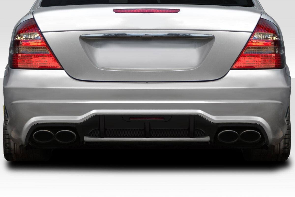 Duraflex Aiming Style Fiberglass/FRP Rear Bumper for 2003-2009 Mercedes E Class - 119091