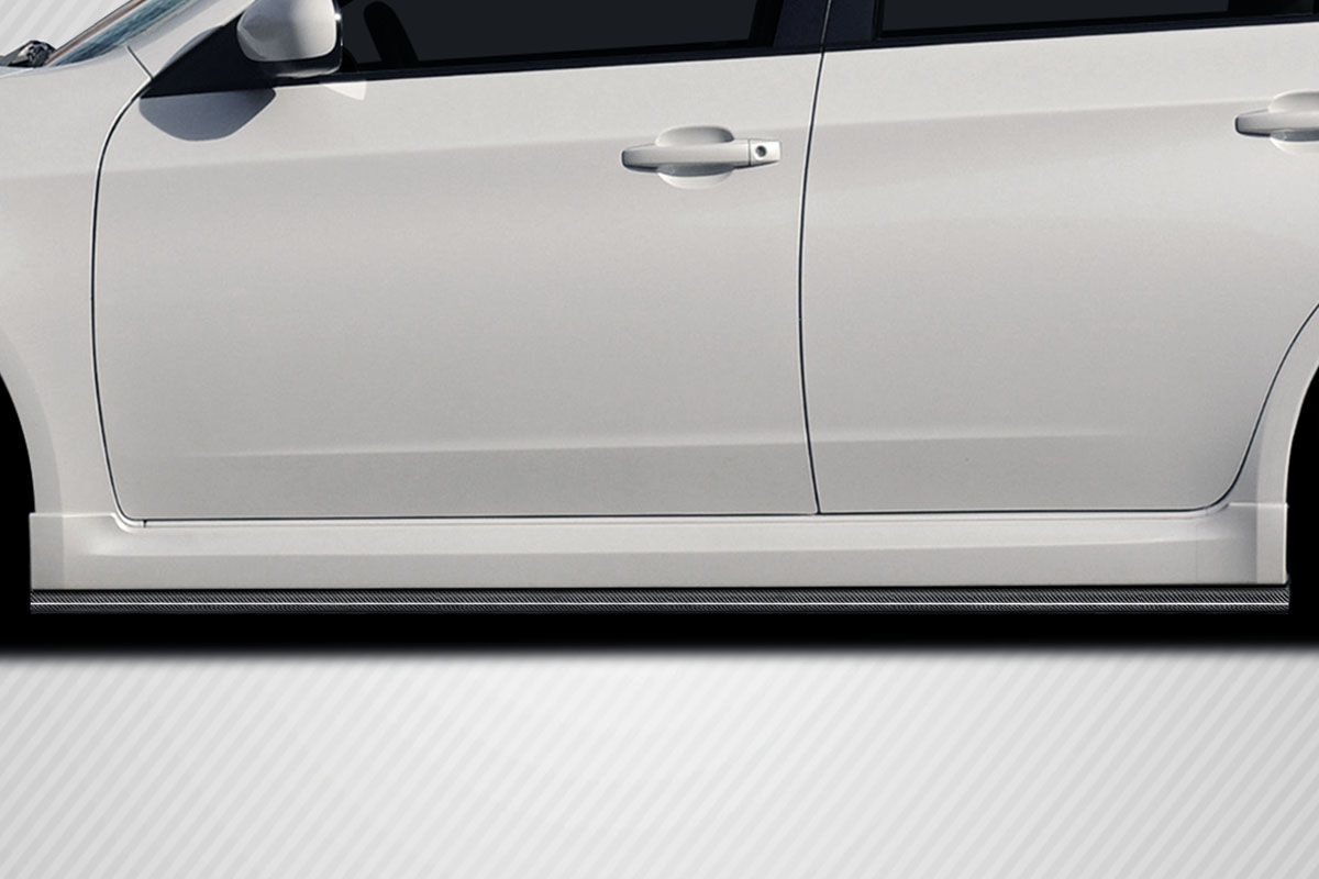 Carbon Creations Ghost Style Carbon Fiber Side Skirts for 2008-2010 Subaru Impreza - 119095