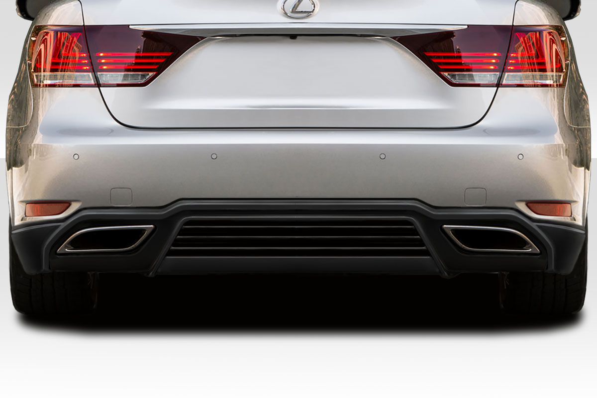 Duraflex Aiming Style Fiberglass/FRP Rear Bumper Lip/Add On for 2013-2017 Lexus LS - Lexus - 119098