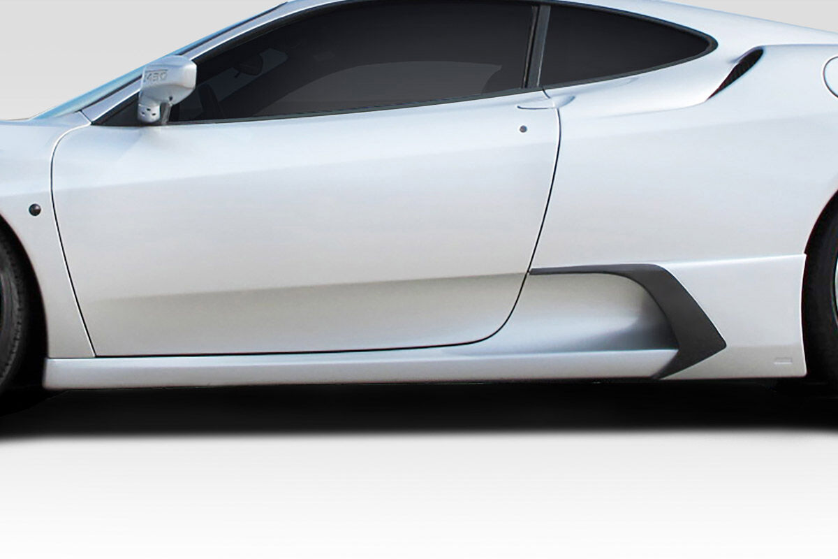 Duraflex Vallera Style Fiberglass/FRP Side Skirts for 2005-2009 Ferrari F430 - 119106