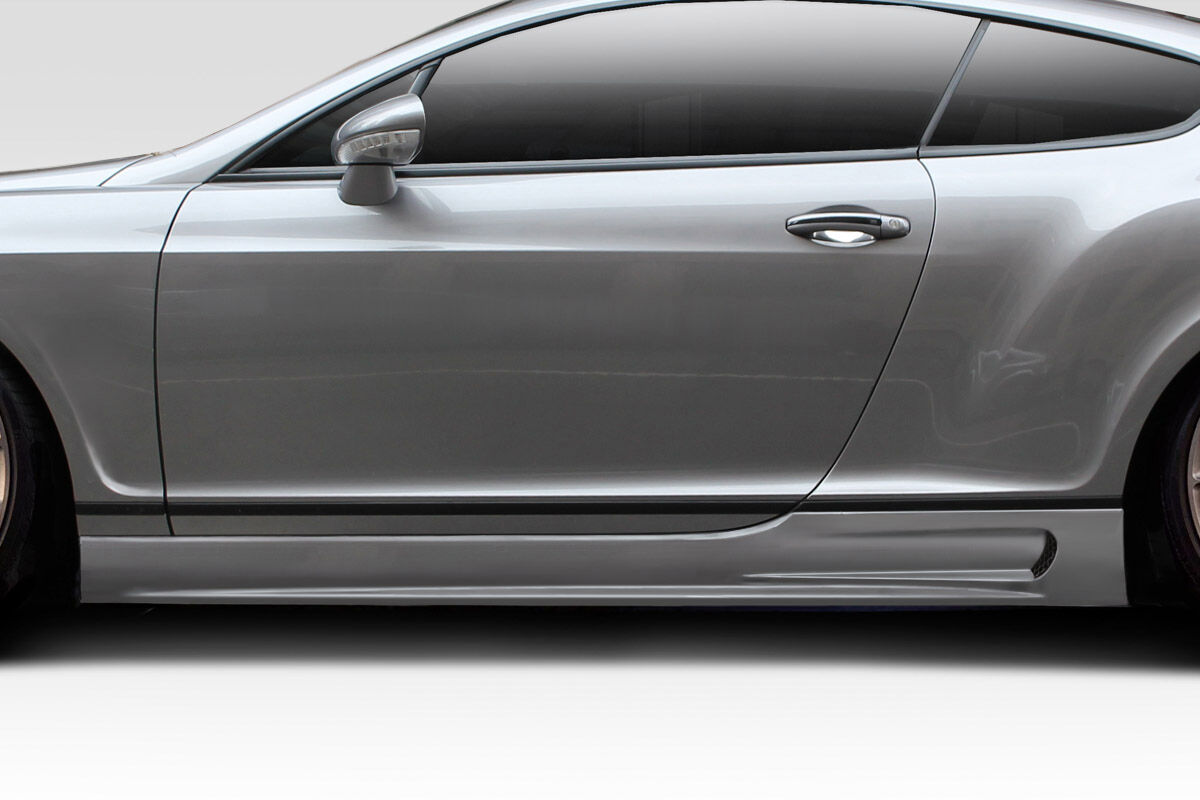 Duraflex Agent Style Fiberglass/FRP Side Skirts for 2003-2010 Bentley Continental - 119110