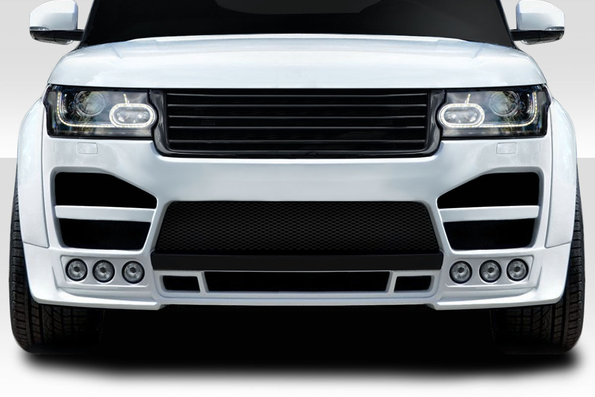 Duraflex Atom Sport Style Fiberglass/FRP Front Bumper for 2013-2017 Land Rover Range Rover - 119116