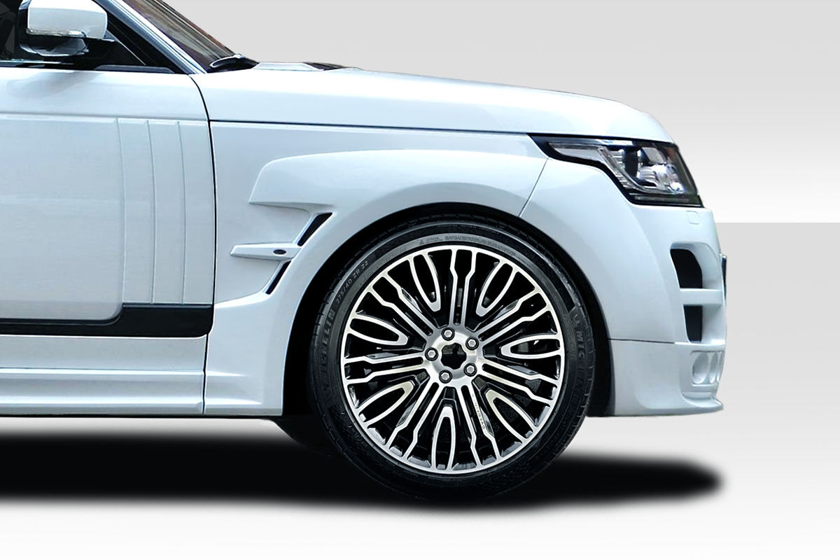 Duraflex Atom Sport Style Fiberglass/FRP Fender Flares for 2013-2017 Land Rover Range Rover - 119117