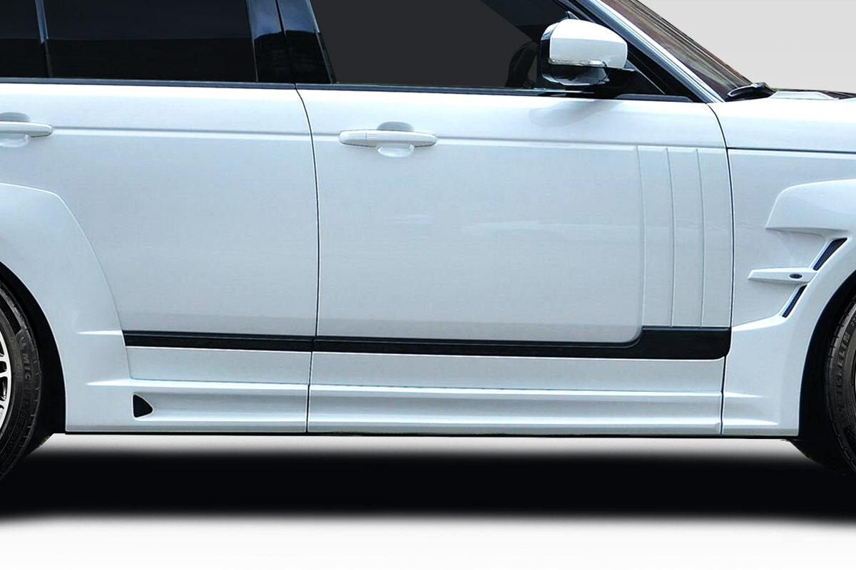 Duraflex Atom Sport Style Fiberglass/FRP Side Skirts for 2013-2017 Land Rover Range Rover - 119118