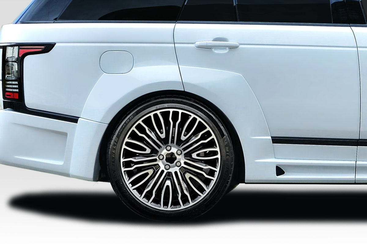 Duraflex Atom Sport Style Fiberglass/FRP Fender Flares for 2013-2017 Land Rover Range Rover - 119119