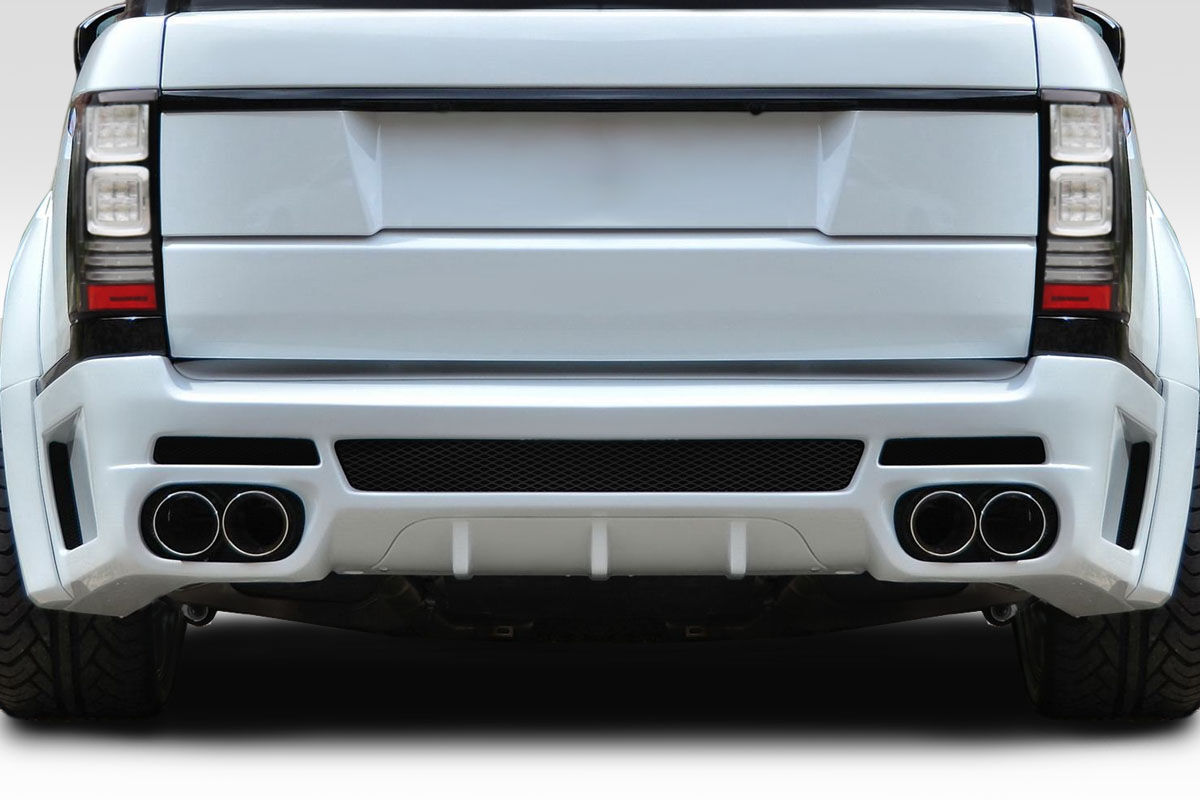Duraflex Atom Sport Style Fiberglass/FRP Rear Bumper for 2013-2017 Land Rover Range Rover - 119120