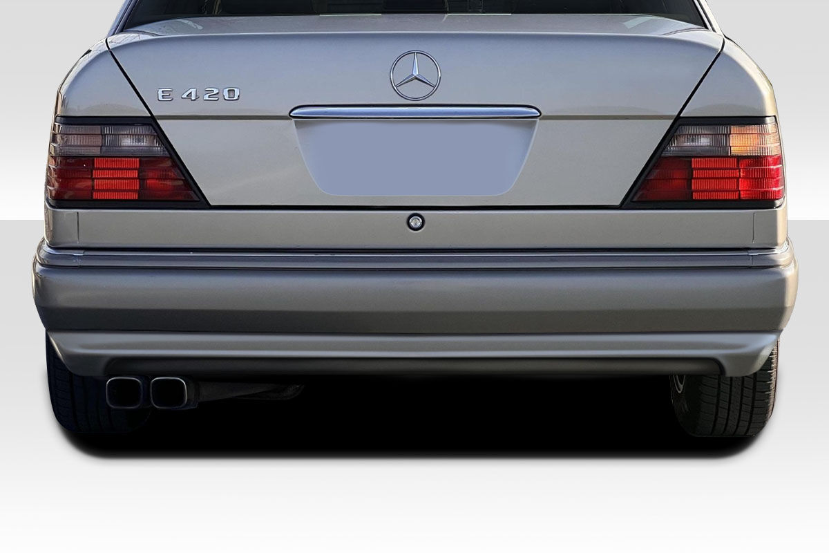 Duraflex Aiming Style Fiberglass/FRP Rear Bumper Lip/Add On for 1986-1995 Mercedes E Class - 119124