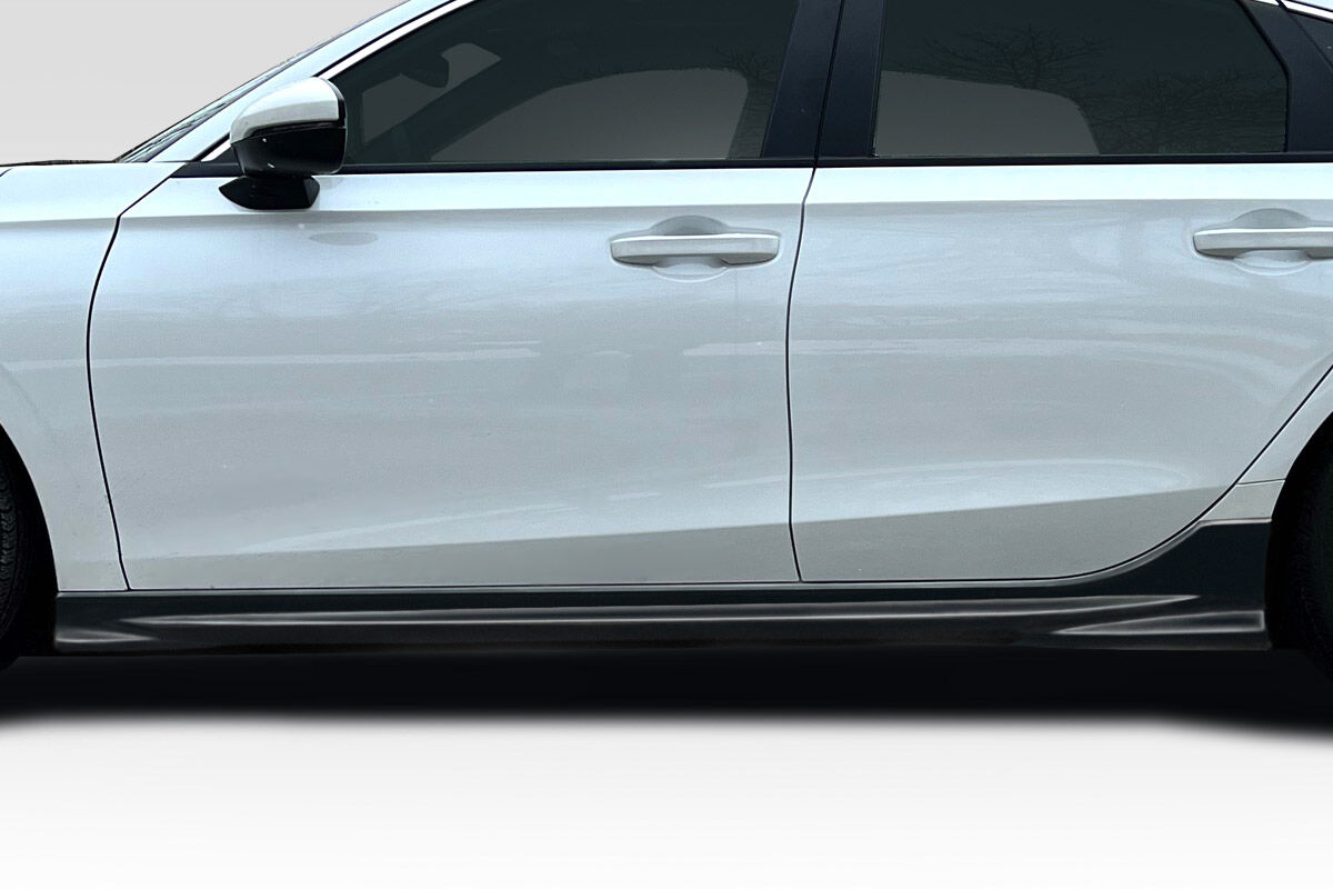 Duraflex Merella Style Fiberglass/FRP Side Skirts for 2022-2024 Honda Civic - 119126