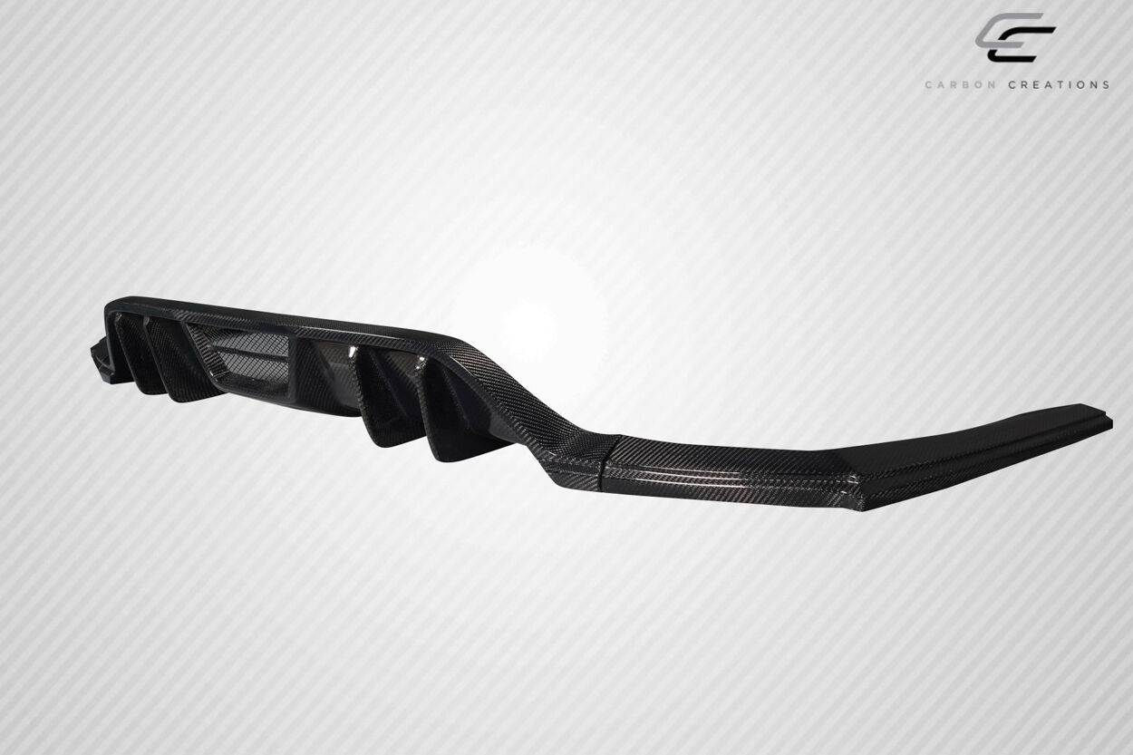 2019-2023 Genesis G70 Carbon Fiber Meller Rear Diffuser - 3 Piece