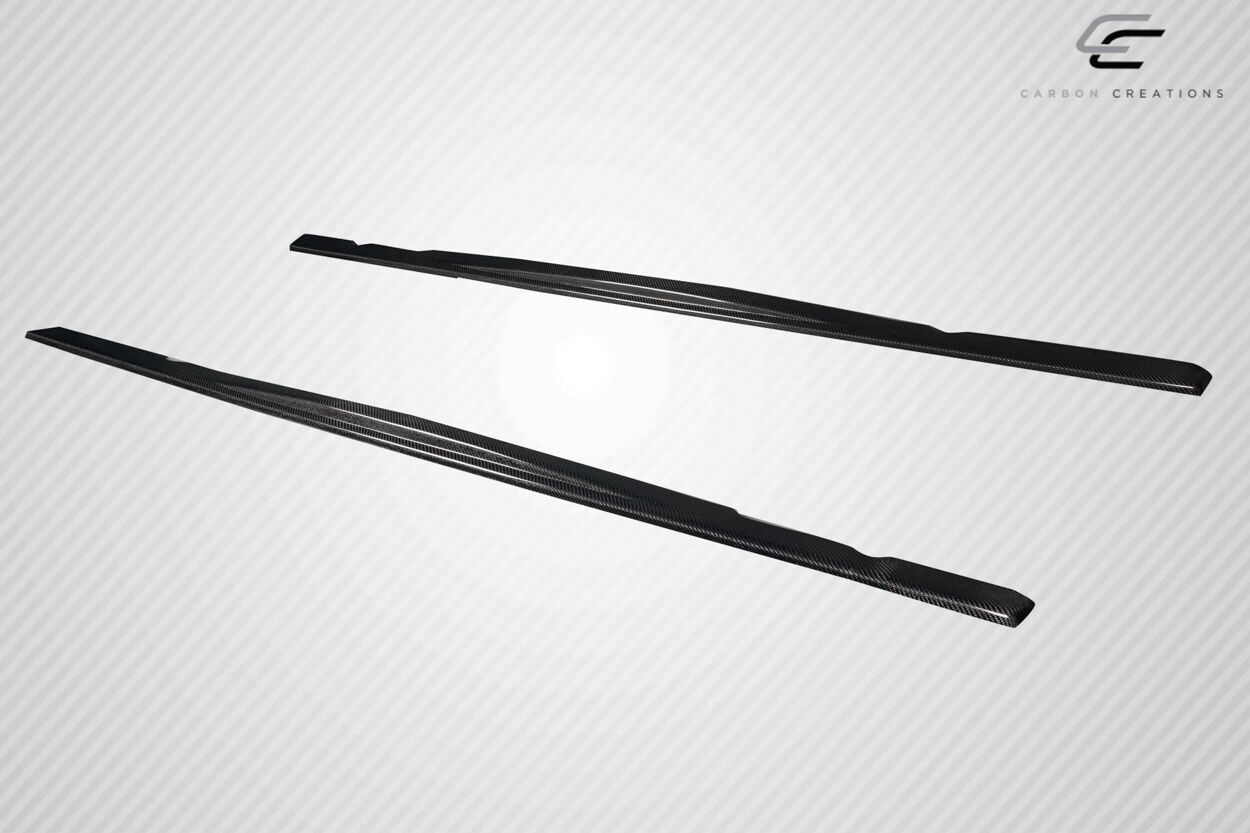 1992-1998 BMW M3 E36 Carbon Fiber Motive Side Skirt Rocker Panel Splitters - 2 Pieces