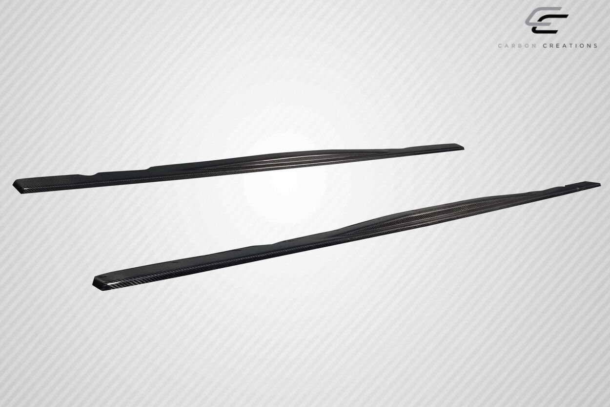 1992-1998 BMW M3 E36 Carbon Fiber Motive Side Skirt Rocker Panel Splitters - 2 Pieces