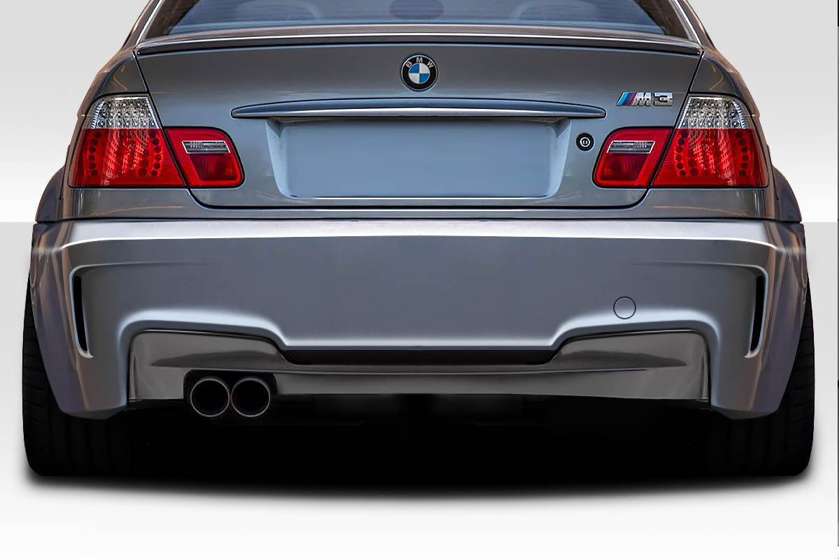 Duraflex 1M Look Style Fiberglass/FRP Rear Bumper for 1999-2006 BMW 3 Series 2DR. - 119176