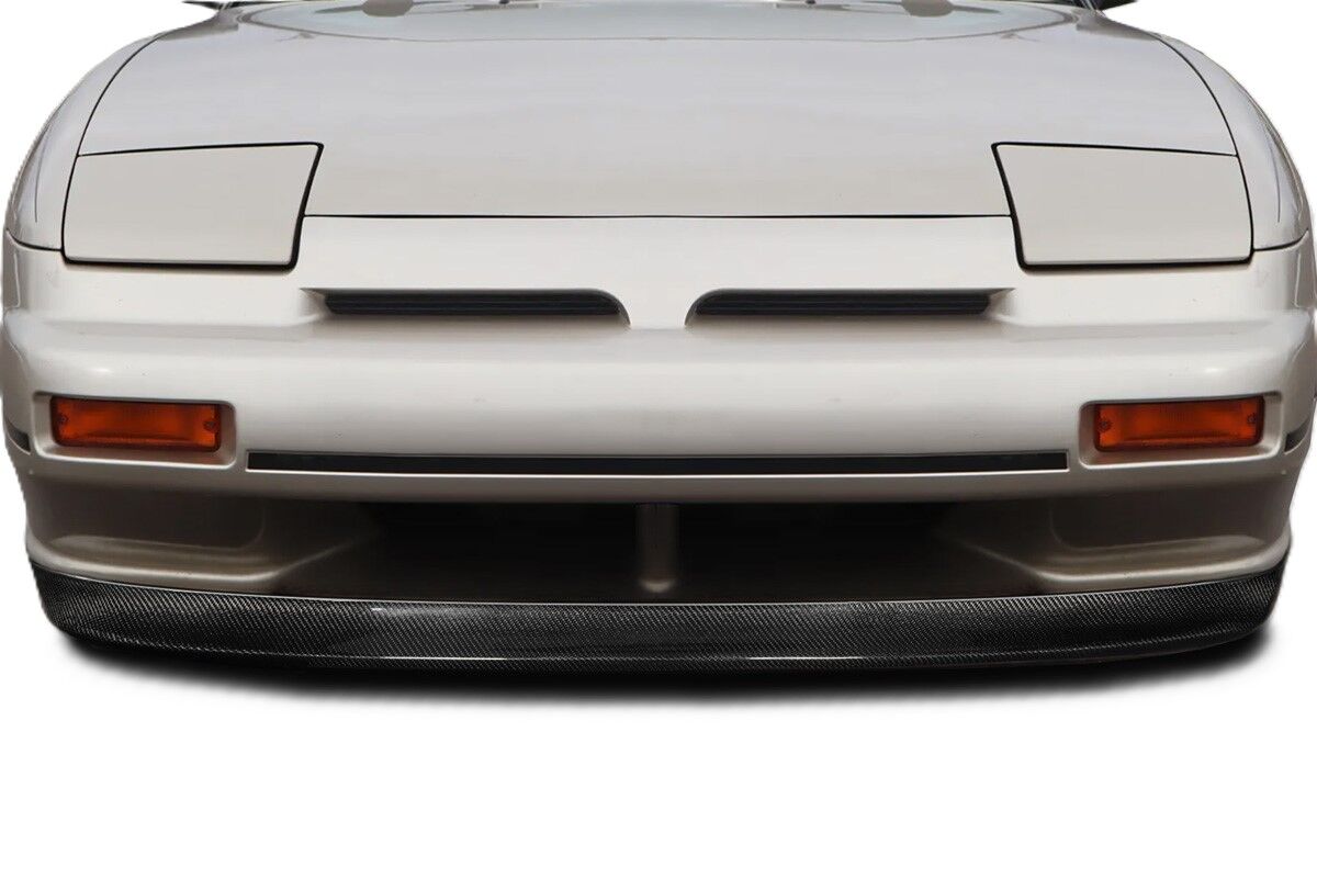 Carbon Creations Elusive Style Carbon Fiber Front Bumper Lip/Add On for 1989-1999 Nissan 240SX - 119178