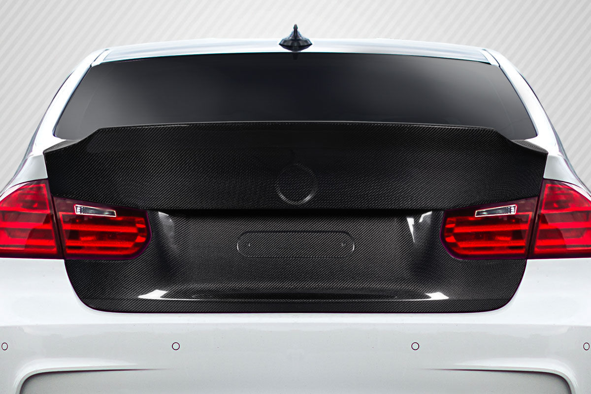 Carbon Creations Sweeper Style Carbon Fiber Trunk/Hatch for 2012-2018 BMW 3 Series - 119181