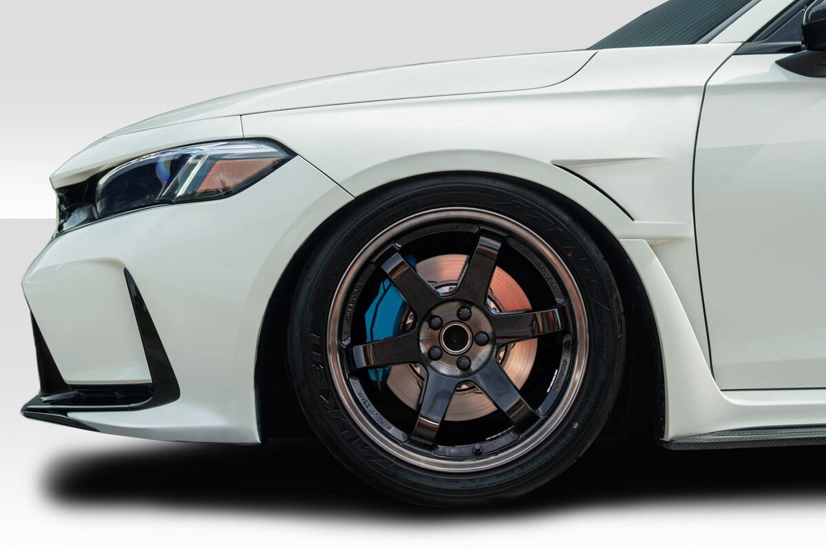 Duraflex Akora Style Fiberglass/FRP Fenders for 2023-2023 Honda Civic - 119187