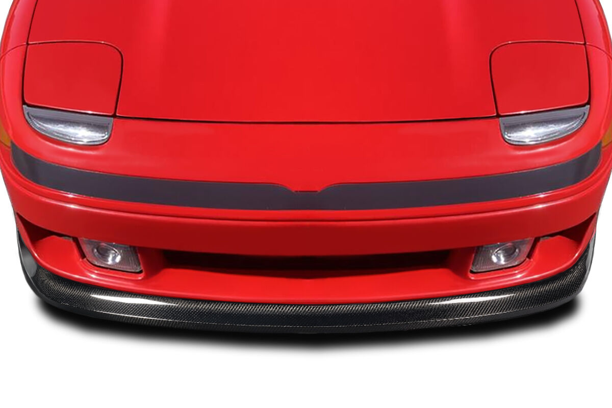 Carbon Creations Hyper Flow Style Carbon Fiber Front Bumper Lip/Add On for 1991-1993 Mitsubishi 3000GT - 119190