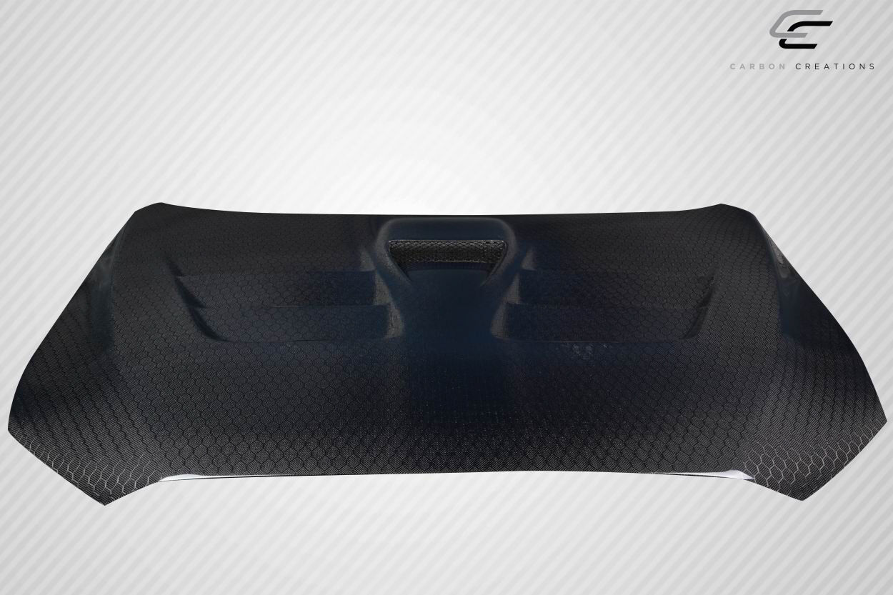 2008-2017 Mitsubishi Lancer / Lancer Evolution 10 Lancer Carbon Fiber Geo6ix Dritech GT Concept Hood - 1 Piece