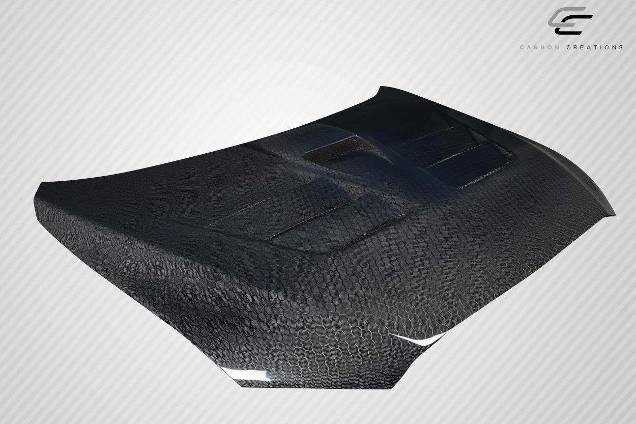 2008-2017 Mitsubishi Lancer / Lancer Evolution 10 Lancer Carbon Fiber Geo6ix Dritech GT Concept Hood - 1 Piece