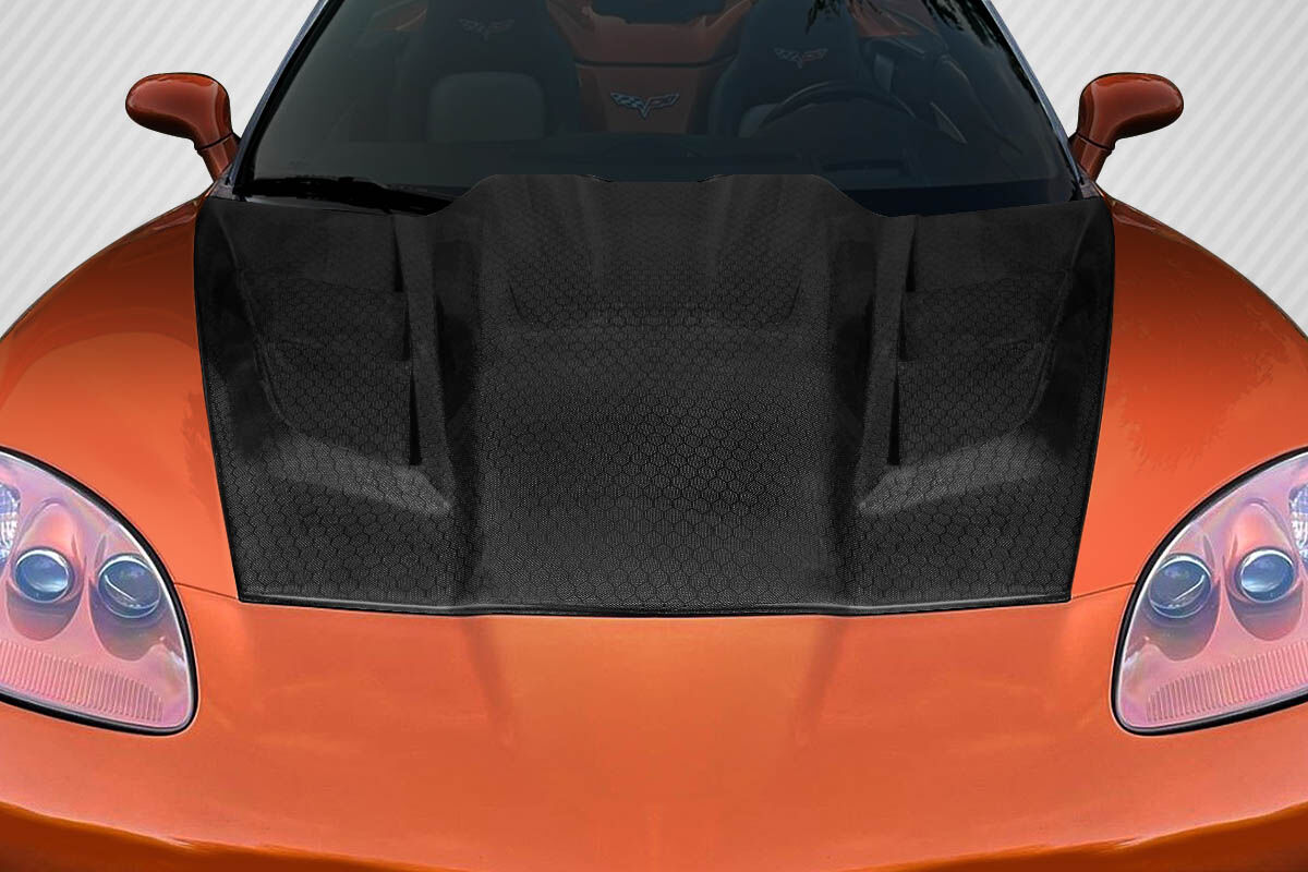 Carbon Creations ZR Edition 2 Style Infusion Carbon Fiber Hood for 2005-2013 Chevrolet Corvette - 119202