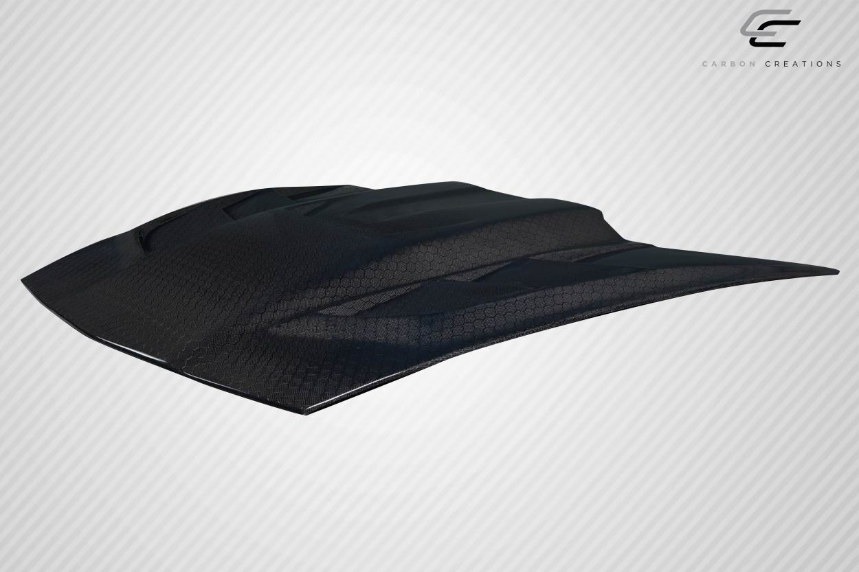 2005-2013 Chevrolet Corvette C6 Carbon Fiber Geo6ix Dritech ZR Edition 2 Hood - 1 Piece
