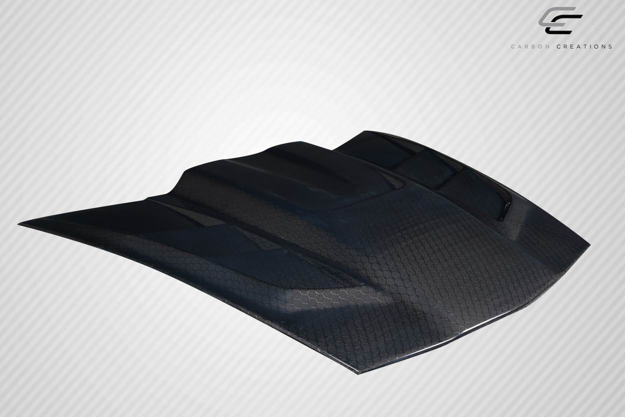 2005-2013 Chevrolet Corvette C6 Carbon Fiber Geo6ix Dritech ZR Edition 2 Hood - 1 Piece