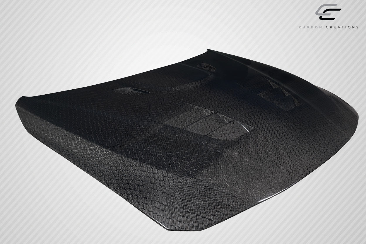 2012-2018 BMW 3 Series F30 / 2014-2020 4 Series F32 Carbon Fiber Geo6ix DriTech Eros Version 1 Hood - 1 Piece