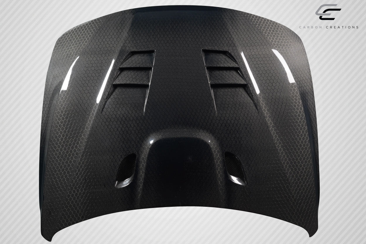 2012-2018 BMW 3 Series F30 / 2014-2020 4 Series F32 Carbon Fiber Geo6ix DriTech Eros Version 1 Hood - 1 Piece