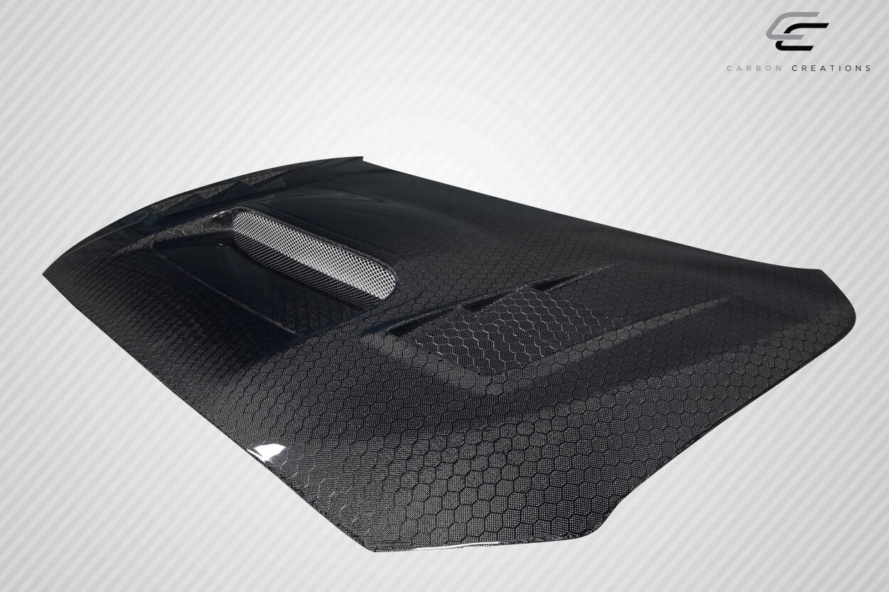 2015-2021 Subaru WRX Carbon Fiber Geo6ix C-1 Hood - 1 Piece