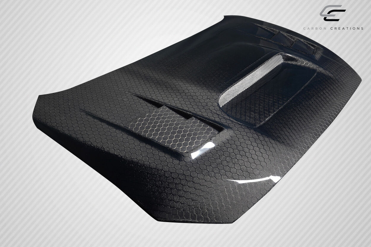 2015-2021 Subaru WRX Carbon Fiber Geo6ix C-1 Hood - 1 Piece