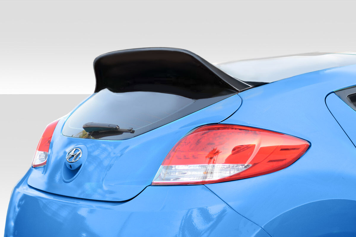 Duraflex Flyer Style Fiberglass/FRP Spoiler/Wing for 2012-2017 Hyundai Veloster - 119283